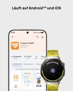 Ceas inteligent HUAWEI Watch GT 7 Pro, 46 mm, Titan, GPS, EKG - Img 10