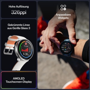 Ceas inteligent Polar Vantage V3 AMOLED GPS, EKG, SpO2, Autonomie 8 zile - Img 5