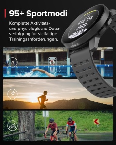 Ceas inteligent Suunto 9 Peak Pro, GPS precis, 100m waterproof, negru - Img 8