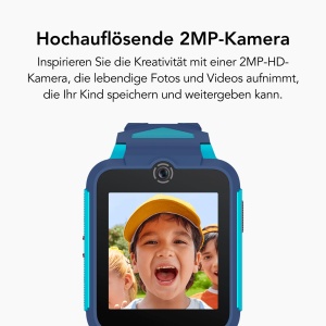 Ceas inteligent TCL MOVETIME Family Watch 2, GPS, 4G, 2MP Camera, Roz Sakura - Img 5