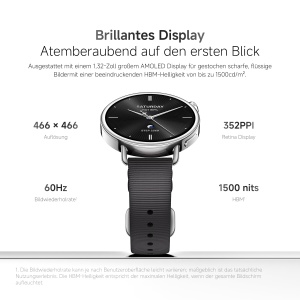 Ceas inteligent Xiaomi Watch S4, 41mm, 32g, Mint - Img 3