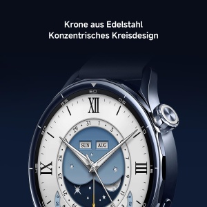 Ceas inteligent XIAOMI Watch S5, 46mm, AMOLED, 21 zile autonomie, verde jungle - Img 2
