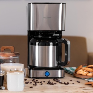 Cecotec Drip Coffee Coffee 66 Drop & Thermo, 950 W, 1,2 L, 10 cani, tehnologie ExtremeAroma, functie drip-stop, indicator de nivel al apei, filtru de retea reutilizabil, protectie la supraincalzire - Img 8