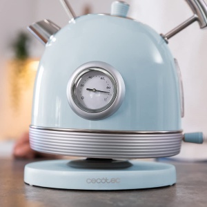 Cecotec ThermoSense 420 Fierbator Electric 18L 2200W Albastru Vintage Indicator Temperatura - Img 7
