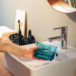 Centrul de ingrijire orala Cecotec Bamba ToothCare Jet Clean. 18W, irigator de 600 ml, 10 setari de presiune, 7 atasamente si periuta de dinti electrica cu 5 moduri - Img 4