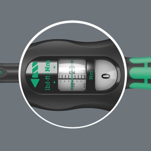 Cheie dinamometrica Wera Click-Torque B 1, 38, 10-50 Nm, negru-verde - Img 5