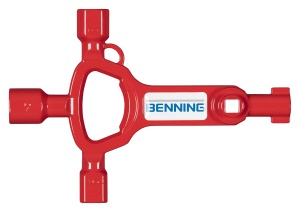 Cheie universala pentru tablouri electrice Benning Multi-Key, 5-8 mm, multifunctionala