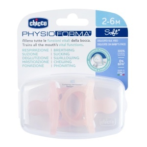 Chicco PhysioForma Set Suzete 0-6 Luni Silicon Moale pentru Nou-Nascuti si Bebelusi - Img 7