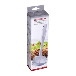 Ciocan pentru carne si friptura Westmark lungime 238 cm otel inoxidabilaluminiu cu acoperire speciala sigura pentru alimente Steakmaster argintiu 6220 - Img 8