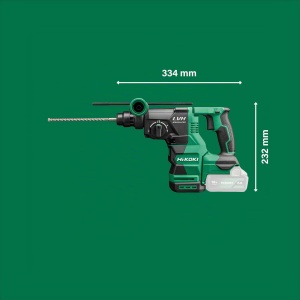 Ciocan rotopercutor HiKOKI DH1826DAW2Z, 18V, 3,2 J, beton pana la 26 mm - Img 4