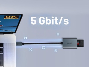 Cititor SD TP-Link UA440C, USB Type-C, 2 TB, 312 MBs - Img 5