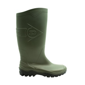 Cizme de cauciuc Dunlop Dane, impermeabile, unisex, verdenegru, marimea 44 - Img 4