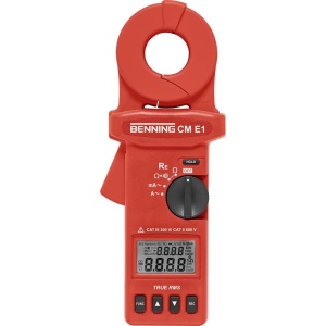 Clema de masura Benning 44684 pentru rezistenta la pamant, TRUE RMS, 0,3 mA - 35 A