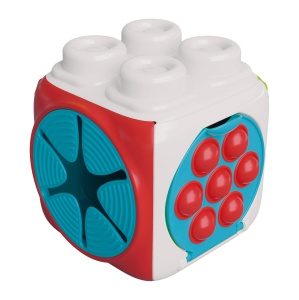 Clementoni Clemmy 17902 Cub senzorial cu 4 blocuri moi pentru copii 6-36 luni - Img 5