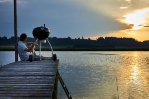 Cleste curbat pentru gratar ROSLE cleste pentru gratar de inalta calitate cu forta echilibrata a arcului si transmisie exacta a puterii otel inoxidabi - Img 5