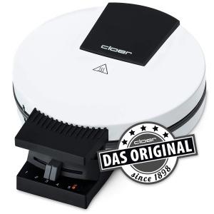 Cloer 120 Waffeleisen Alb 1200W XXL Format Antiaderent - Img 2