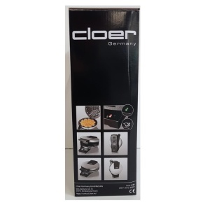 Cloer 189 Aparat pentru Wafe Inima 16 cm Antiaderent Inox 930W - Img 9