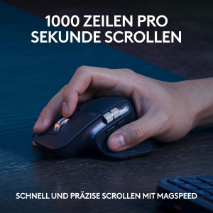 Combo Tastatura si Maus Logitech MX Keys S, Wireless, Negru, Iluminare - Img 4