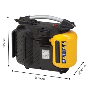 Compresor de aer portabil Stanley DN200105, 5L, 10 Bar, 1100W - Img 2