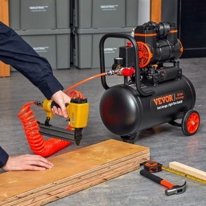Compresor de aer VEVOR 18L, 900W, 70dB, silentios, ideal pentru reparatii auto - Img 8