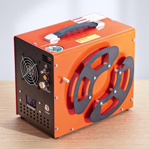 Compresor de aer VEVOR PCP, 4500 PSI, 300W, cu ventilator si auto-oprire - Img 8