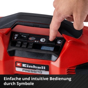 Compresor hibrid Einhell Pressito, 18V, 11 bar, set 3 adaptoare incluse - Img 9
