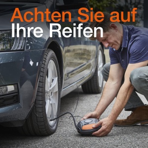 Compresor portabil OSRAM TYREinflate 200, 12V, umflare rapida pentru anvelope - Img 3