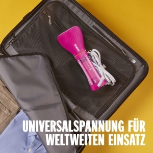 Conair Power Steam Travel Dampfglatter Roz Compact si Faltabil - Img 8