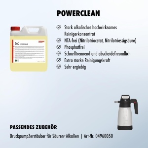 Concentrat de curatare SONAX PowerClean 10 Litri, eficient pentru masini si utilaje - Img 3