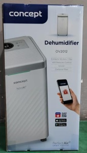 Concept OV2012 Dezumidificator cu purificator de aer Control tactil de 210 wati Sistem de filtrare cvadrupla Filtru de ionizare cu carbune activ Filtru de praf Temporizator 4 moduri de functionare Control prin aplicatie 45 dB - Img 5