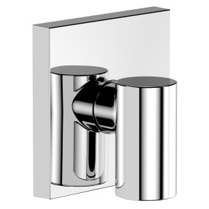 Conector dus hansgrohe FixFit Fine E, crom, cu retur de apa, universal - Img 6