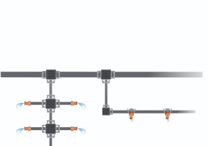 Conector Gardena G8334-29, Standard, 4,6 mm, Usor de Montat - Img 3
