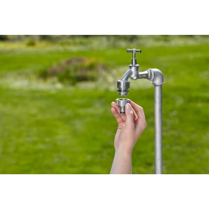 Conector Premium pentru Robinet Gardena 26,5 mm, Metal, Anti-Splash, Frostsicher - Img 5