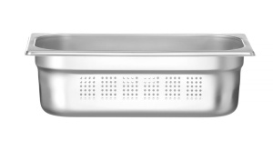 Container gastronomic HENDI GN 13, 4L, perforat, otel inoxidabil
