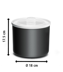 Containere pentru congelator Rommelsbacher IB 05, 1.5 litri, cu capac detasabil - Img 2