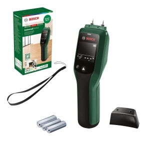 Contor de umiditate pentru lemn Bosch UniversalHumid (rezultate precise datorita selectiei grupelor de lemn si semaforului LED pentru o interpretare usoara, intr-o cutie) - Img 1