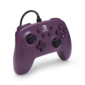 Controler cu fir imbunatatit PowerA pentru Nintendo Switch - Galaxy Violet, Gamepad, Controler de joc, Controler cu fir, Licenta oficiala - Img 2