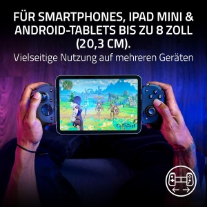 Controller mobil Razer Kishi V3 Pro pentru iPhone si Android, USB-C, Negru - Img 4