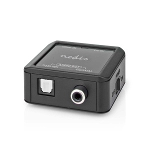 Convertor audio digital Nedis HDMI la CoaxialToslink eARC Automatica Anthracit