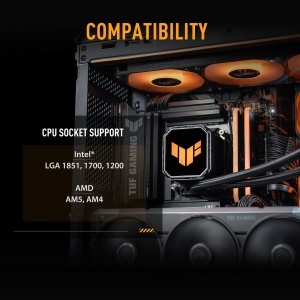 Cooler lichid CPU ASUS TUF Gaming LC III 360 ARGB compatibil Intel si AMD iluminare Aura ARGB - Img 8