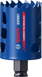Coroana pentru gaurit Bosch EXPERT Multi Material 57 mm, durabilitate ridicata, pentru lemn si metal