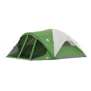 Cort camping Coleman Evanston pentru 8 persoane, impermeabil, cu protectie impotriva insectelor