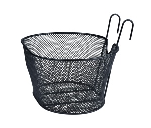 Cos de bicicleta Dunlop, 38x30x20 cm, negru, cu material de montaj inclus - Img 2