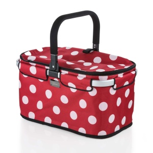 Cos de cumparaturi Genius A14363 Falko Premium, 22l, albastru, pliabil - Img 3