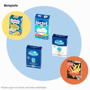 Cos de cumparaturi metalic Theo Klein 7202 cu produse alimentare pentru copii - Img 2