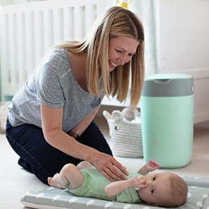 Cos de gunoi pentru scutece Tommee Tippee Twist Click Advanced Alb Sistem ecologic cu 6 rezerve antibacteriene GREENFILM - Img 10
