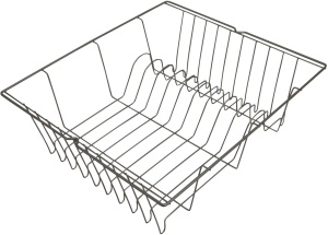 Cos de spalat Metaltex Lipsia 36 x 33 cm, Polytherm, inox - Img 1