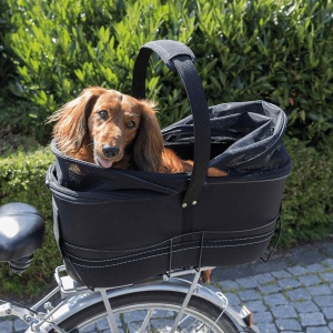 Cos pentru bicicleta TRIXIE pentru caini, 29x49x60 cm, capacitate 8 kg, cu cadru metalic - Img 6