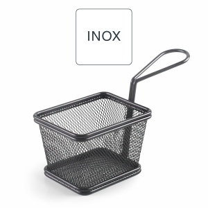 Cos pentru servit snacks-uri LACOR 61152, inox, mat, 12x10x9 cm - Img 4