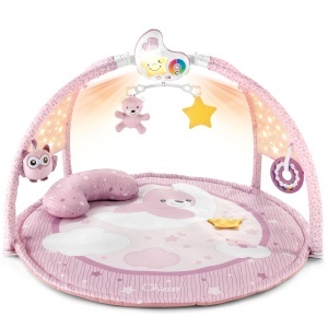 Covor de activitate pentru bebelusi Chicco Enjoy Colours 3in1, cu proiector si muzica, 83 cm